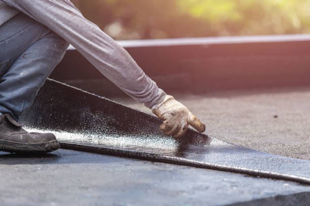 Professional Emergency Waterproofing technician working in Newnan, GA